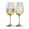Galway Crystal Erne Wine Glass Amber (Set Of 4) 