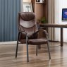 Taylor Armchair Faux Leather Tan