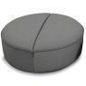 Egoitaliano Bebop Oval Footstool Fabric E