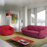 Egoitaliano Bebop 2.5 Seater Sofa Fabric E Lifestyle