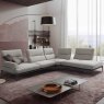 Egoitaliano Feng 3.5 Seater Sofa With Extending Backrest Microfibre Lifestyle
