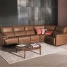 Natuzzi Editions Brama 3.5 Seater Sofa Leather Category 15 Lifestyle