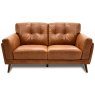 Renato 2 Seater Sofa Leather CM 245E Cognac