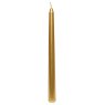 Wax Dinner Candles Gold 25cm (Set of 12)
