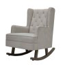 Mindy Brownes Cole Rocking Chair Fabric Taupe