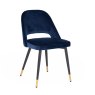 Brianna Dining Chair Fabric Navy