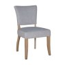 Duke Dining Chair Fabric Grey