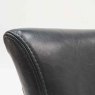 Duke Dining Chair Faux Leather Ink Blue
