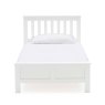 Willow Single (90cm) Bedstead Pine White