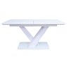 Rafael 6-8 Person Extending Dining Table White Gloss