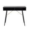 Barcelona Console Table Black and Copper