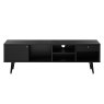 Barcelona TV/Entertainment Unit Black & Copper