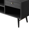 Barcelona TV/Entertainment Unit Black & Copper