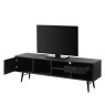 Barcelona TV/Entertainment Unit Black & Copper