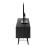 Barcelona TV/Entertainment Unit Black & Copper