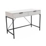 Riley 2 Drawer Desk White 