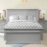 Turner Double (135cm) Bedstead Painted Grey Lifestyle