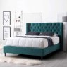 Molly Super King (180cm) Bedstead Fabric Green Lifestyle