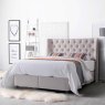 Molly Super King (180cm) Ottoman Bedstead Fabric Champagne Lifestyle