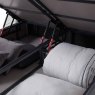 Molly Double (135cm) Ottoman Bedstead Fabric Grey Close Up