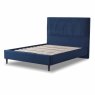 Leah Super King (180cm) Bedstead Fabric Blue 