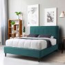 Leah Super King (180cm) Bedstead Fabric Green Lifestyle