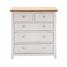 Ferndale 5 Drawer Tallboy Grey
