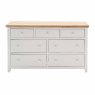 Ferndale 4+3 Drawer Chest of Drawers Grey