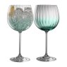 Galway Crystal Erne Gin & Tonic Glasses Aqua (Set Of 2)