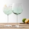 Galway Crystal Erne Gin & Tonic Glasses Aqua (Set Of 2) Lifestyle