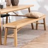 Galway Bench Oak  200cm Lifestyle