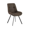 Waylor Dining Chair Anthracite Angled