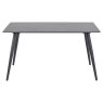 Wicklow 4-6 Person Dining Table Black