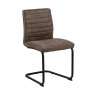 Zola Dining Chair Brown Angled