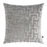 Scatter Box Maze Cushion 43cm x 43cm Silver 
