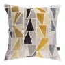 Scatter Box Samson Cushion 58cm x 58cm Ochre/Grey