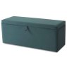 Billie Storage Ottoman Fabric Green