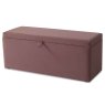 Billie Storage Ottoman Fabric Blush