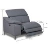 Felicia Modular 1.25 Seater Sofa With 1 Electric Recliner Arm LHF Leather BX Measurement