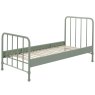 Bronxx Single (90cm) Bedstead Metal Olive Green