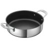 Kuhn Rikon Allround 28cm Non-Stick Serving/Sauté Pan with Glass Lid Stainless Steel Lid Off