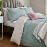 Fable Eloise Reversible Single Duvet Cover Set Teal Lifestyle Reverse