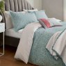 Fable Eloise Reversible Single Duvet Cover Set Teal Lifestyle Reverse