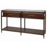 Mindy Brownes Avignon 2 Drawer Console Table Brown