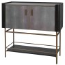 Mindy Brownes Limoges 2 Door Drinks Cabinet Grey