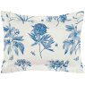 Sanderson Etchings & Roses Oxford Pillowcase China Blue