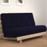 Kobe Double Futon/Sofa Bed Fabric Navy Lifestyle