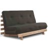 Kobe Double Futon/Sofa Bed Fabric Charcoal