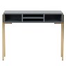 Madrid Console Table Grey & Gold