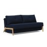 Innovation Living Alisa 2.5 Seater Sofa Bed With Oak Legs Fabric 